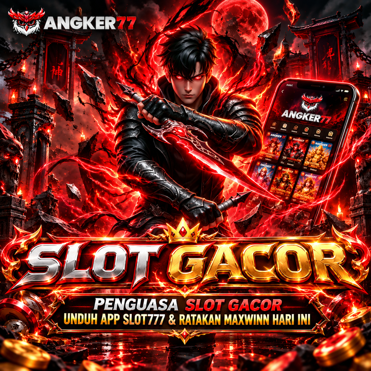 ANGKER77 -> Penguasa Slot Gacor, Unduh App Slot777 & Ratakan Maxwinn Hari Ini