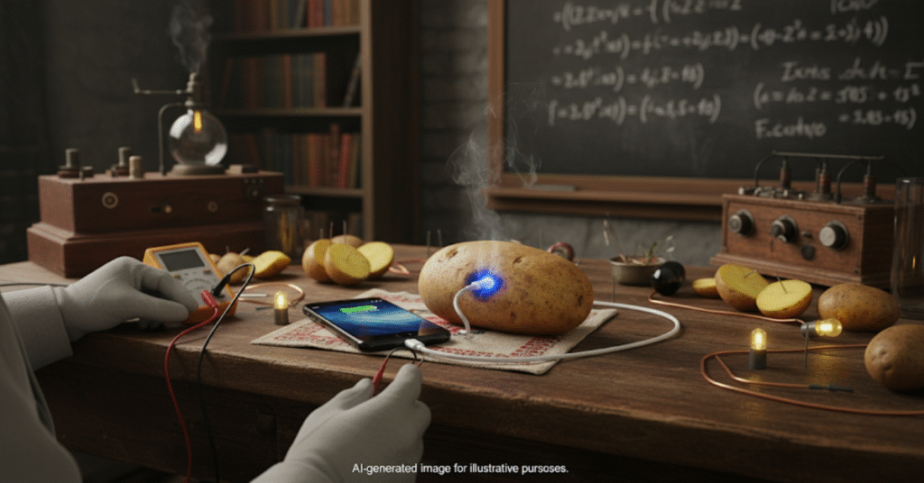The Viral Potato Fact: Can a Potato Really Charge a Phone?
