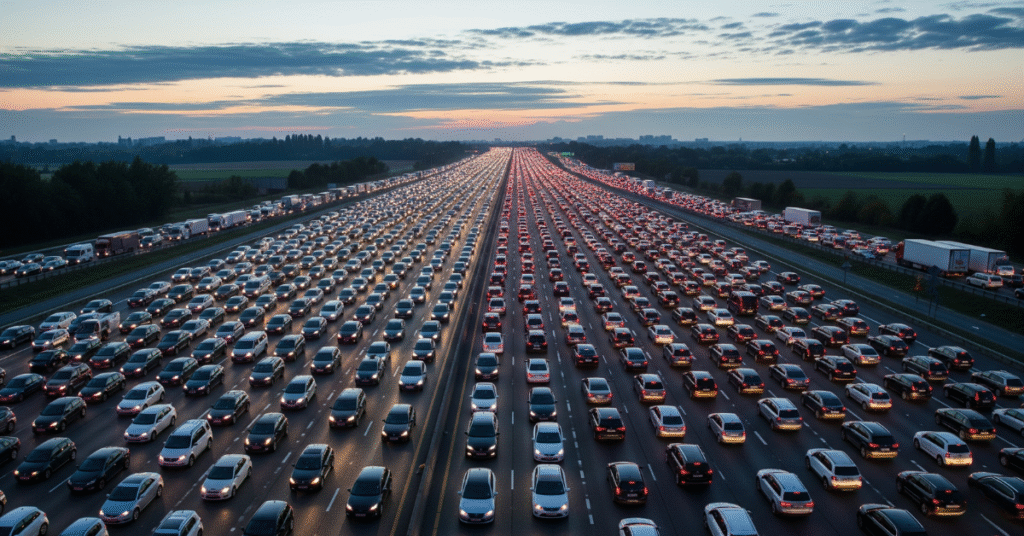 10-Day Traffic Jam: The World’s Longest Jam