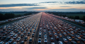 10-Day Traffic Jam: The World’s Longest Jam