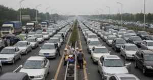 10-Day Traffic Jam: The World's Longest Jam