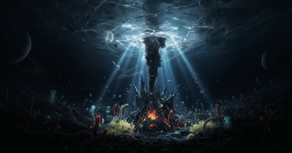 Arctic hidden world life beyond earth