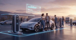 5 minute EV charge time