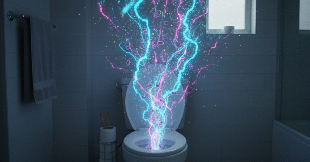 What is Toilet Plume