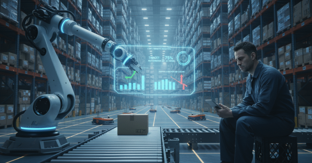 Why is Amazon replacing human workers with robots