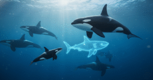 orca tonic immobility shark